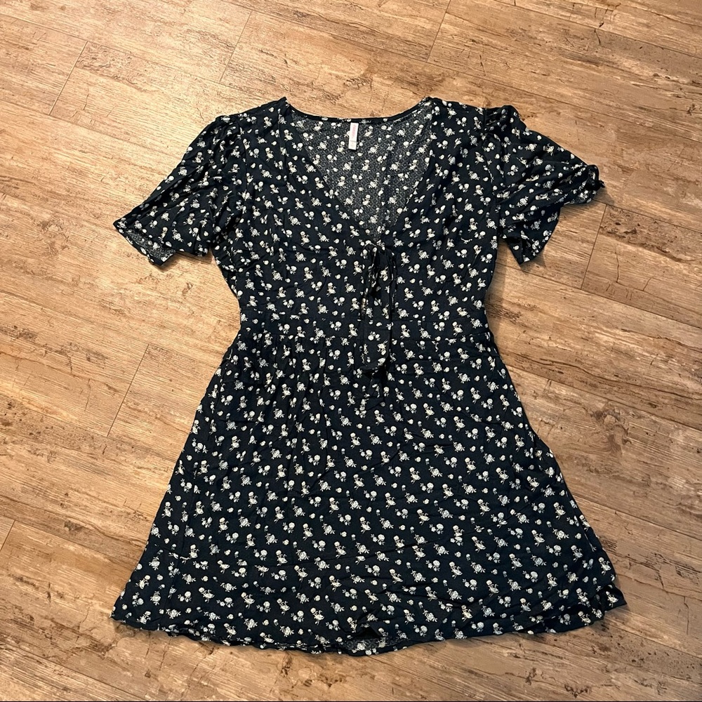Green Target Floral Dress